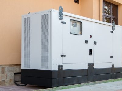 Generator for emergency electric power.
